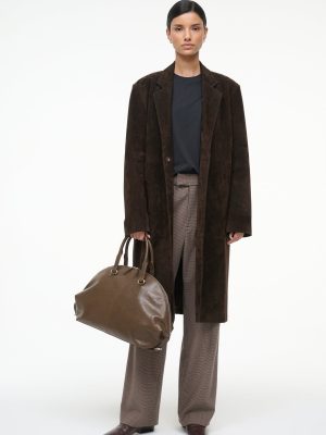 SABINE SUEDE JACKET | ESPRESSO