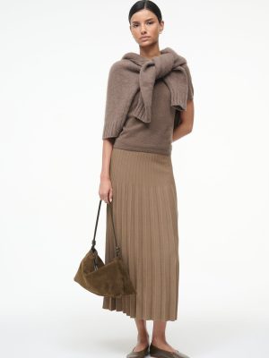 LENA SKIRT | TAUPE