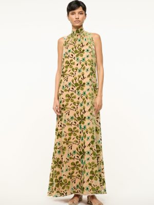 ALBEE DRESS | MOSS FLORAL TAPESTRY