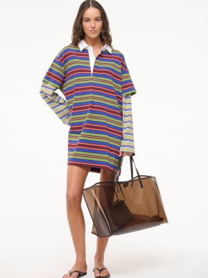 IVAR DRESS | SPECTRUM STRIPE LINUS STRIPE