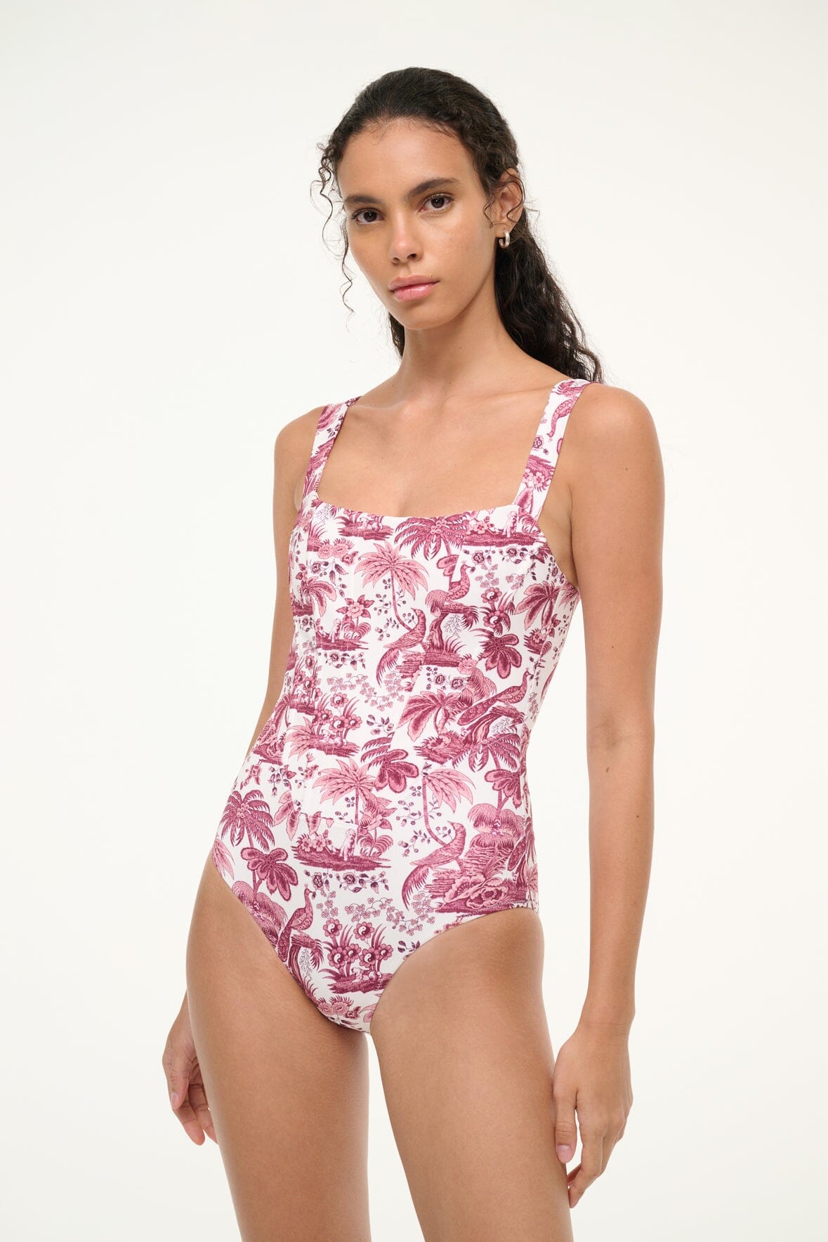 ADELAIDE ONE PIECE | BORDEAUX TOILE