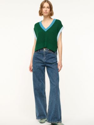 AMERICANA SWEATER | JUNGLE SKY IVORY