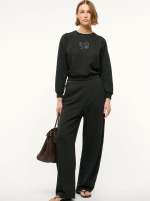 CUSTOM STAUD x C.BONZ ENDURANCE SWEATSHIRT | BLACK