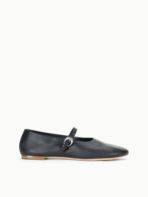 ALBA MARY JANE BALLET FLAT | BLACK