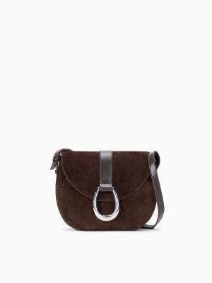 BELLA SADDLE BAG | ESPRESSO SUEDE