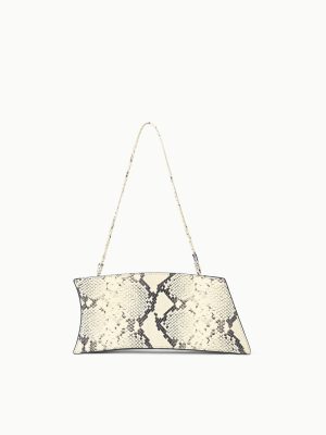 COCO SHOULDER BAG | WHITE SNAKE