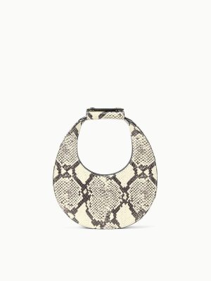 GOODNIGHT MOON BAG | WHITE SNAKE