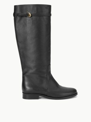 HARLOW RIDING BOOT | BLACK