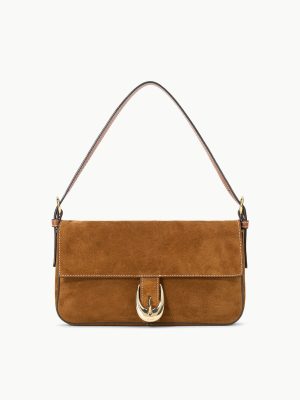 HARLOW BAG | TAN SUEDE