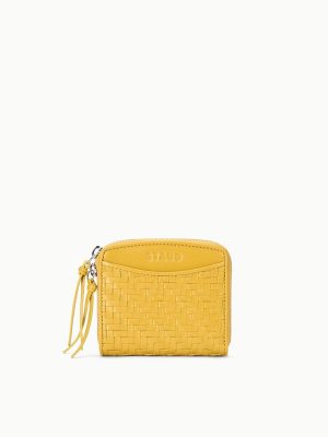 MAE HAND-WOVEN WALLET | GOLDENROD