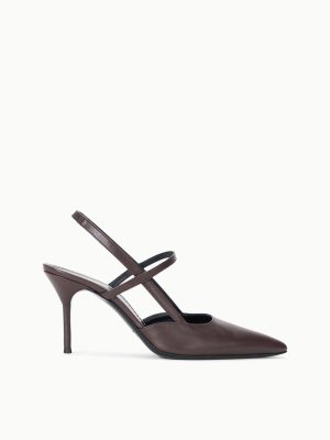 SEBASTIAN HIGH HEEL SLINGBACK | ESPRESSO