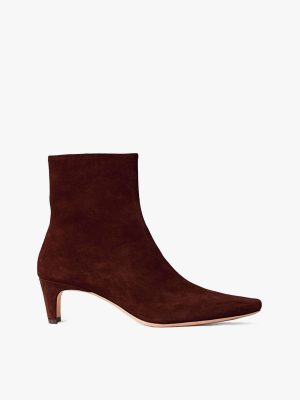 WALLY ANKLE BOOT | MAHOGANY SUEDE